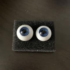 ボークス 造形村 グラスアイ 16mm ブルーのサムネイル