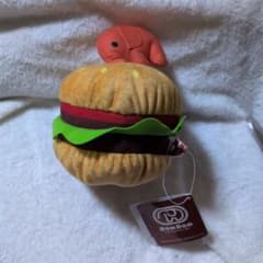 ドムドムハンバーガー　ぶるぶるぬいぐるみ