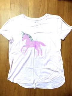 GAP スパンコール Tシャツ ピンク 160cmのサムネイル