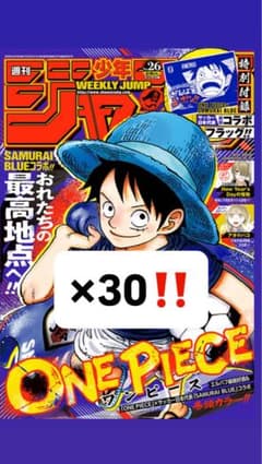 週刊少年ジャンプ 2026年26号 ONE PIECE 新品 未読30冊 - メルカリ