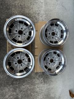 復刻版旧車 TOSCO トスコ14インチホイール 114.3 4H 8J - メルカリ