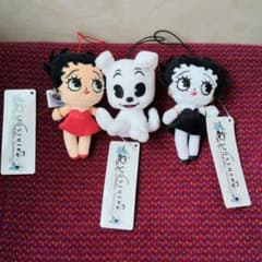 ベティブープ マスコットBetty Boopラウンドワン限定 全3種セット