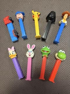 PEZ ペッツ ホルダー 9点セットのサムネイル