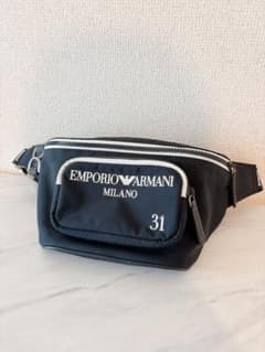 EMPORIO ARMANI ボディバッグ ネイビーのサムネイル