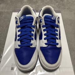 Nike Dunk Low ホワイト/ブルー スニーカーのサムネイル