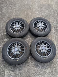 一つ目バリ山!Weds スタッドレスタイヤ 2本セット 145/80R13 一つ目バリ山!Weds スタッドレスタイヤ 2本セット 145/80R13 - メルカリ