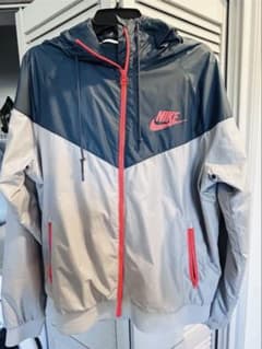 Nike ナイキ ナイロンジャケット ウィンドブレーカー 古着 ネイビー