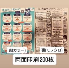 【説明要確認】ポスティング用チラシ200枚のサムネイル