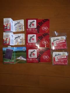 ジンビーム　ノベルティグッズ　8点セットのサムネイル