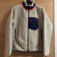 patagoniaパタゴニアレトロxキッズXXL NCVネイビーのサムネイル