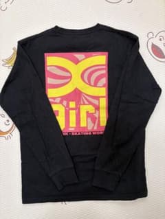 x-girl ブラック 長袖 Tシャツ Mのサムネイル