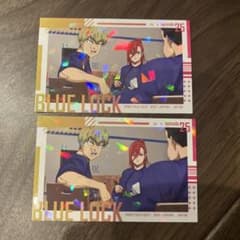이치 반 쿠지 블루 록 결전의 각오 K상 홀로그램 스티커 천둥시 치기리 이가라시