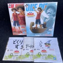 1番くじワンピース モンキー・D・ルフィ フィギュアセット - メルカリ