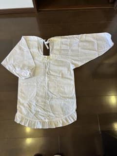 【沼城 】BRAND 割烹着 85cm ホワイトのサムネイル