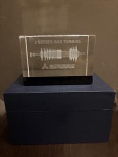 非売品】三菱重工 J SERIES GAS TURBINE クリスタル置物 - メルカリ
