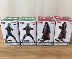 NARUTO　ナルト疾風伝　Figuno　うちはイタチ、カカシ　フィギュアセットのサムネイル