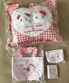 サンリオ 当たりくじ mikko コラボ ラストワン クッション 4点 セット