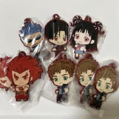 ぶっちぎり！？　デフォルメ ラバーマスコット ストラップ まとめ売りのサムネイル