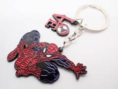 Spider-Man pose keyring keychain American goods