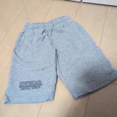 セントラルスポーツ ダンス用ハーフパンツ グレー　130センチ☆のサムネイル