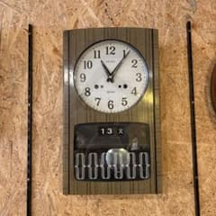 SEIKO 30day 曜日カレンダー付 ゼンマイ時計　機械時計　箱時計 SEIKO 30day 曜日カレンダー付 ゼンマイ時計 機械時計 箱時計 - メルカリ