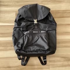 神崎恵 レスポートサック リュック 黒 ブラック - メルカリ