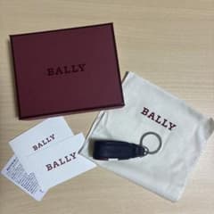 BALLY キーホルダー・キーリング ネイビーのサムネイル
