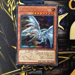 青眼の亜白龍 遊戯王 シークレットのサムネイル