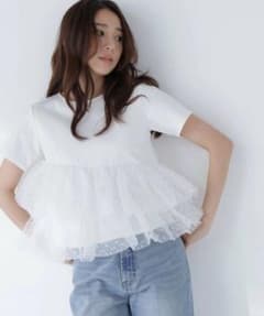 NATURAL BEAUTY BASIC カットドビーティアードカットソーのサムネイル