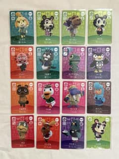 どうぶつの森シリーズ　amiiboカード　16枚セット どうぶつの森 amiiboカード SPカード16枚セット - メルカリ