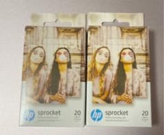 HP sprocket用フォト用紙　背面シール式　４０枚のサムネイル
