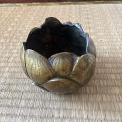 蓮華型 香炉 金属工芸のサムネイル