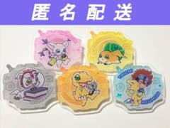 デジモンアドベンチャー トレーディングアクリルバッジ 5点セットのサムネイル