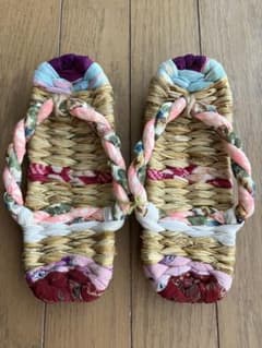 手作りわら草履のサムネイル
