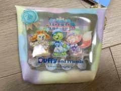 【値下げ！】ダッフィー&フレンズ　クリアポーチのサムネイル