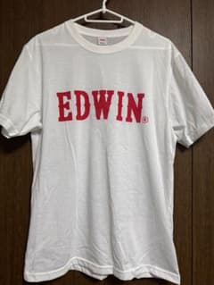 EDWIN Tシャツ ホワイト Mのサムネイル
