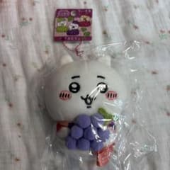 [新品]ちいかわ ぶどう マスコット ぬいぐるみ　山梨限定のサムネイル
