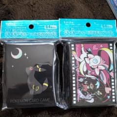 ポケモン　スリーブ　ブラッキー　ニンフィアのサムネイル