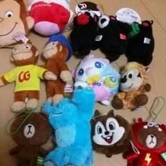 ぬいぐるみキーホルダーのサムネイル