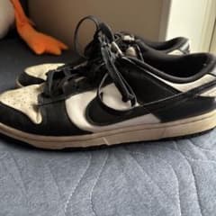 NIKE DUNK LOW ブラック ホワイト スニーカーのサムネイル