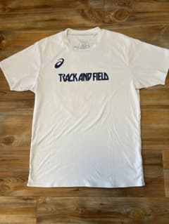 アシックス　陸上Tシャツ　メンズMのサムネイル