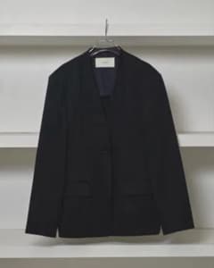todayful／Collarless Cottonsatin Jacketのサムネイル