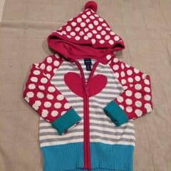 専用出品★babygapサイズ110【ニットパーカー】のサムネイル