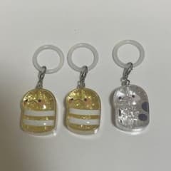 海の生き物 キラキラめじるしチャーム　GIGO　チンアナゴ　ニシキアナゴ