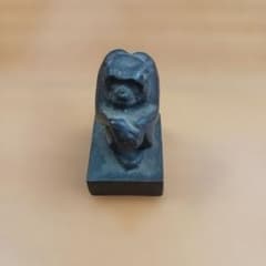 猿の置物 金属製 アート　干支　縁起物