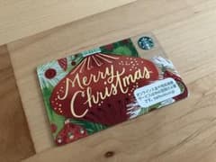 スターバックス クリスマス　スタバカードのサムネイル