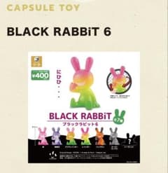 BLACK RABBIT 6 ガチャ フィギュア 2種セットのサムネイル