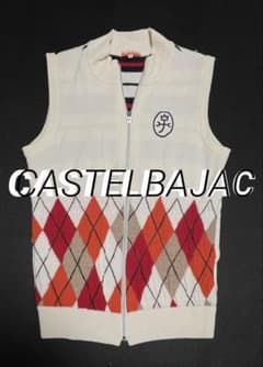 CASTELBAJAC カステルバジャック アーガイル ニットベストのサムネイル