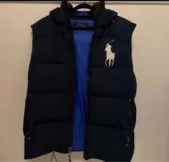 Polo Ralph Lauren ネイビー ダウンベストのサムネイル