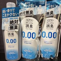 ソフラン プレミアム消臭 ウルトラゼロ 本体1本 詰替2個セットのサムネイル